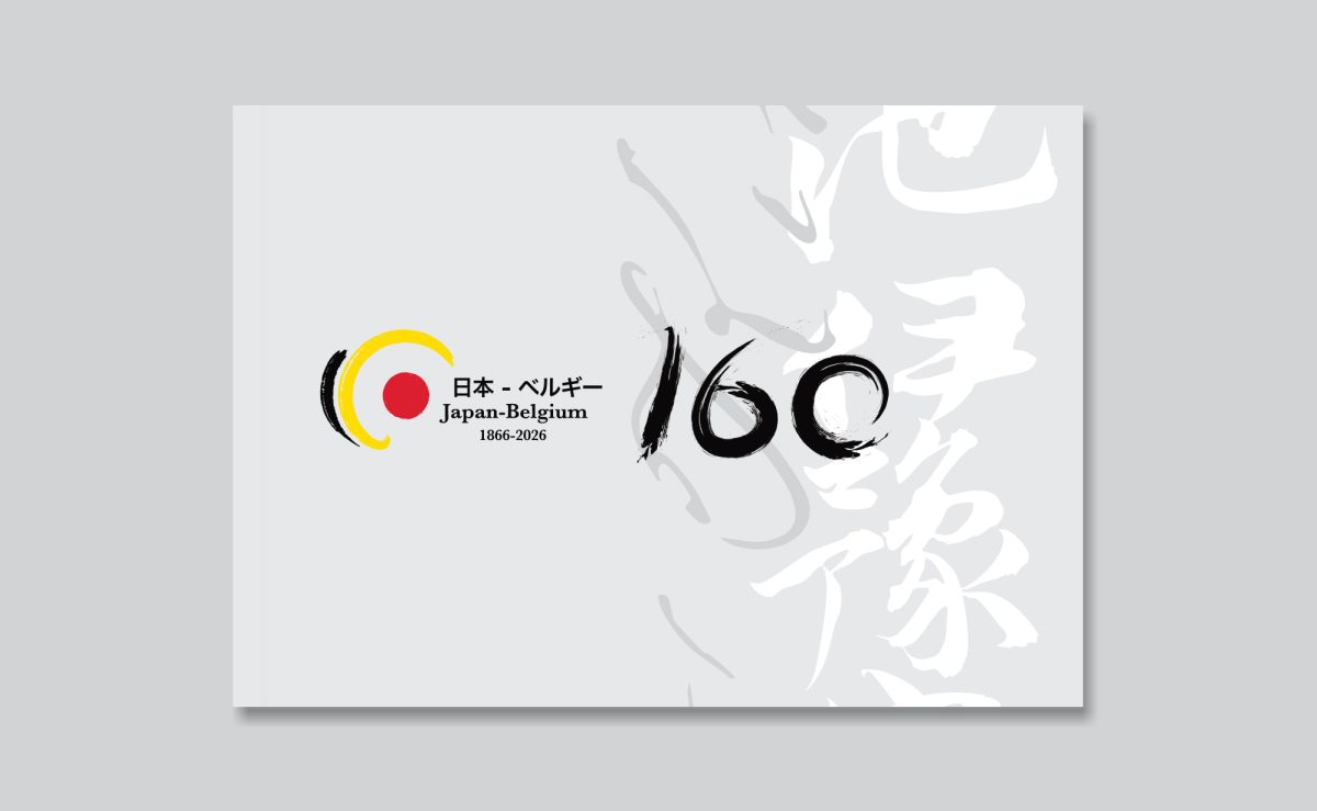 Brand identity for 160 Years Belgium & Japan