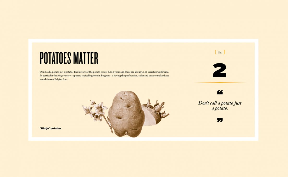 Potatoes Matter