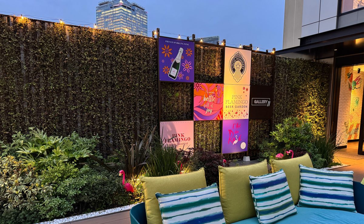 Pink Flamingo Beer Garden