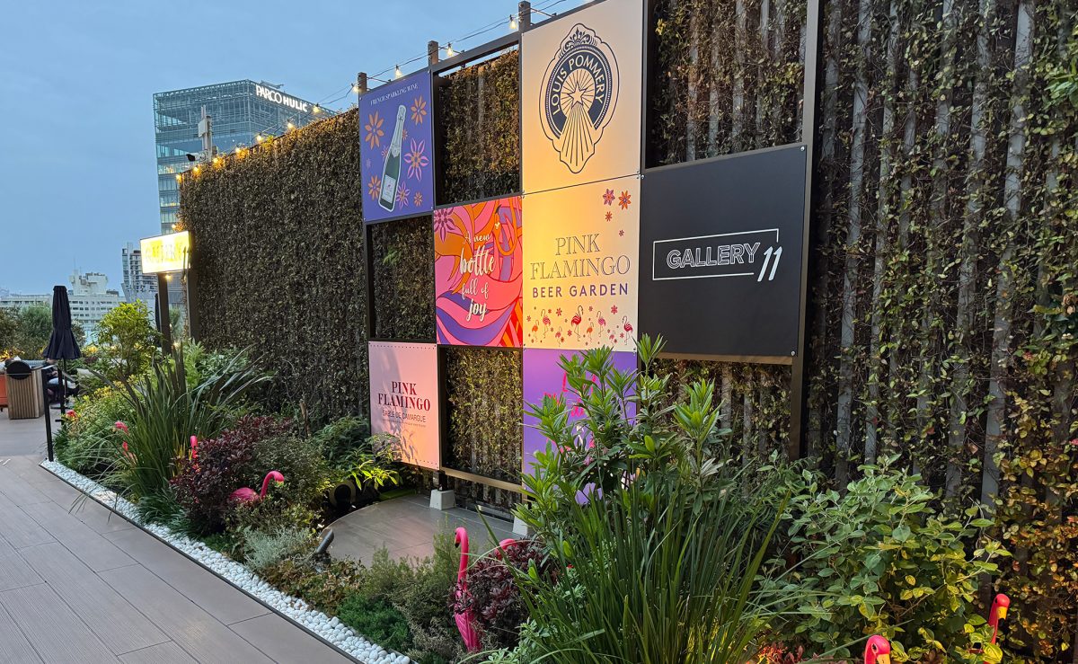Pink Flamingo Beer Garden