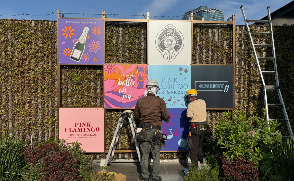 Pink Flamingo Beer Garden