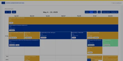 EU Digital Calendar - Expo 2025 Osaka